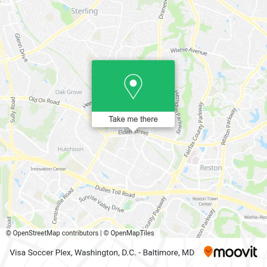 Visa Soccer Plex map