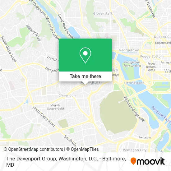 The Davenport Group map