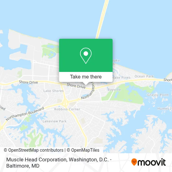 Muscle Head Corporation map