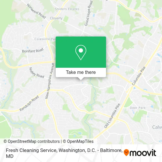 Fresh Cleaning Service map