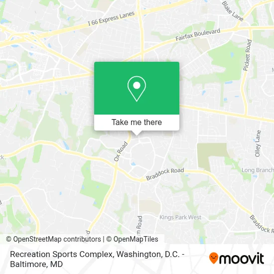 Recreation Sports Complex map