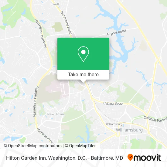 Hilton Garden Inn map