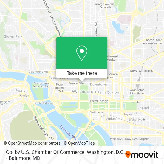 Co- by U.S. Chamber Of Commerce map