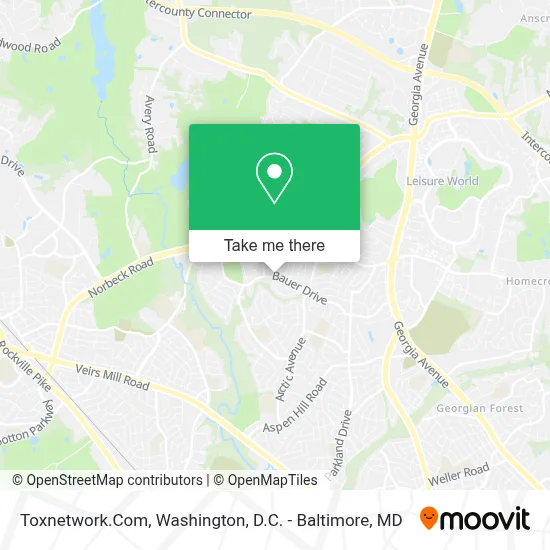 Toxnetwork.Com map