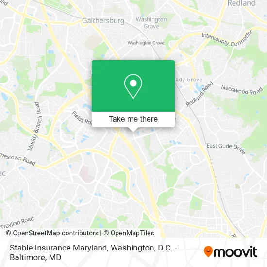 Stable Insurance Maryland map