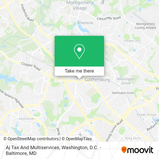 Aj Tax And Multiservices map