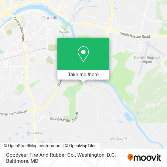 Goodyear Tire And Rubber Co. map