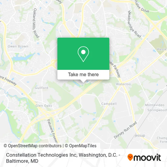 Constellation Technologies Inc map