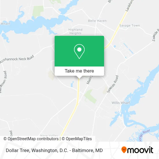Dollar Tree map
