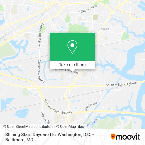 Shining Stars Daycare Llc map
