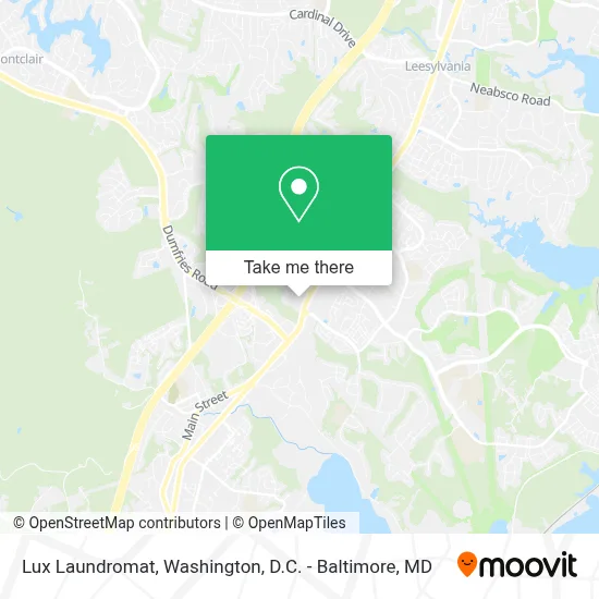 Lux Laundromat map