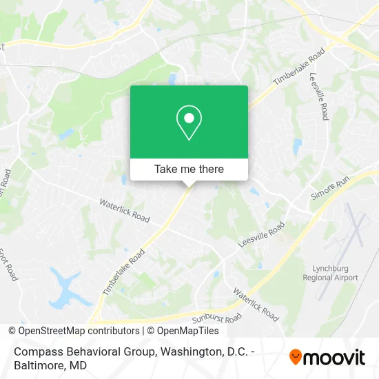 Compass Behavioral Group map