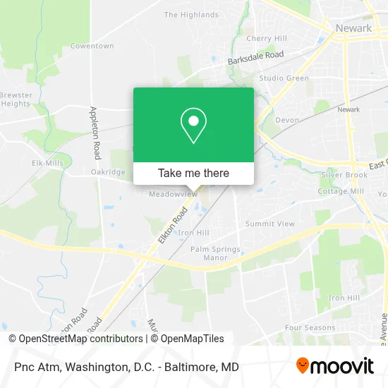 Pnc Atm map