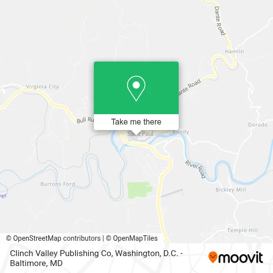 Clinch Valley Publishing Co map