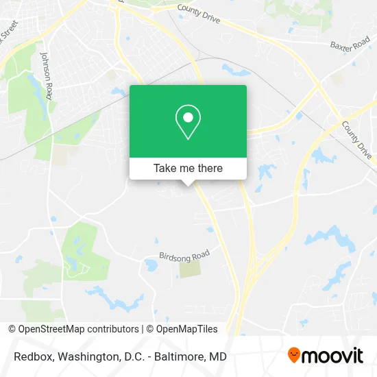 Redbox map