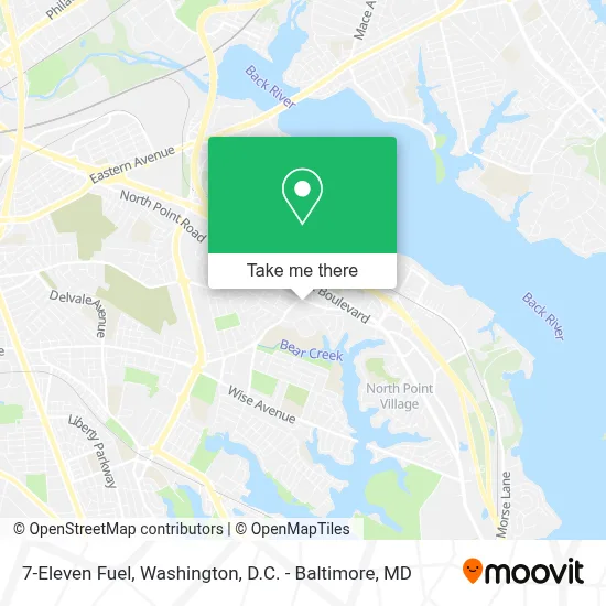 7-Eleven Fuel map