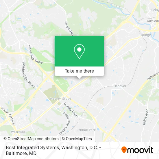 Best Integrated Systems map