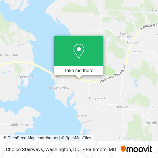 Choice Stairways map