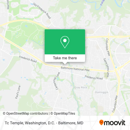 Tc Temple map