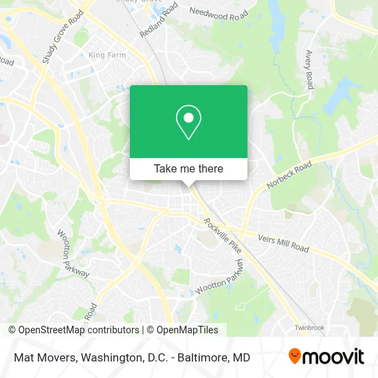 Mat Movers map