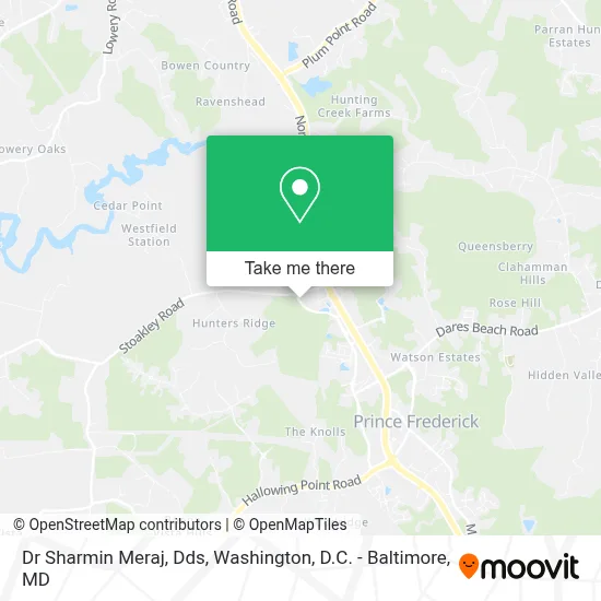 Dr Sharmin Meraj, Dds map