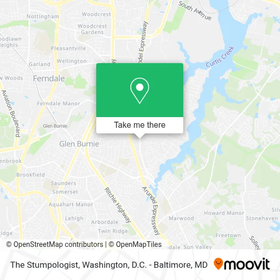The Stumpologist map