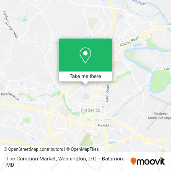 The Common Market map