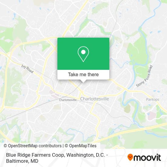 Blue Ridge Farmers Coop map
