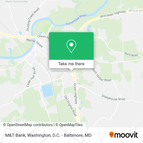 M&T Bank map