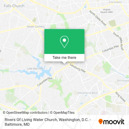 Rivers Of Living Water Church map