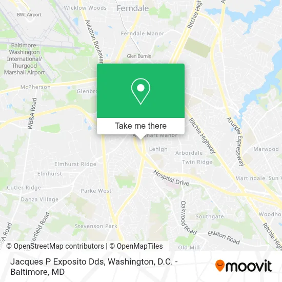 Jacques P Exposito Dds map