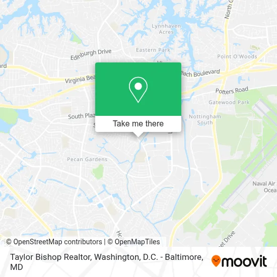 Taylor Bishop Realtor map
