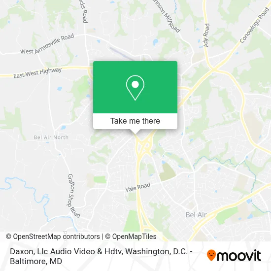 Daxon, Llc Audio Video & Hdtv map