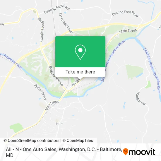 All - N - One Auto Sales map
