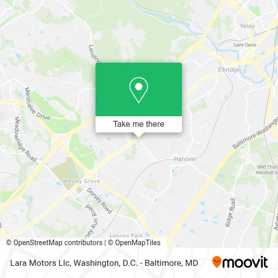 Lara Motors Llc map