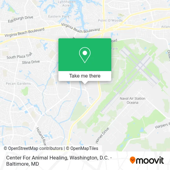 Center For Animal Healing map