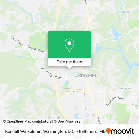 Kendall Winkelman map
