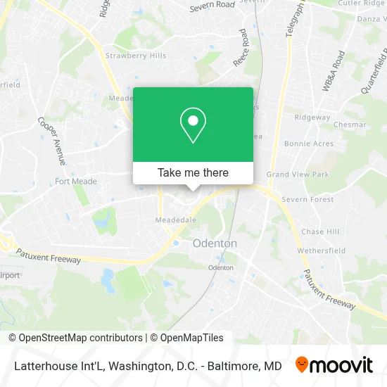 Latterhouse Int'L map