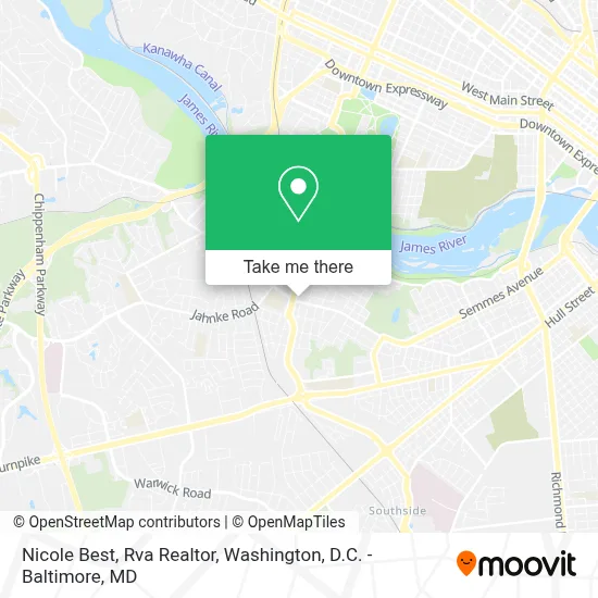 Nicole Best, Rva Realtor map