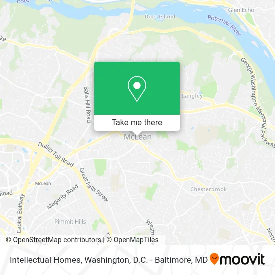 Intellectual Homes map