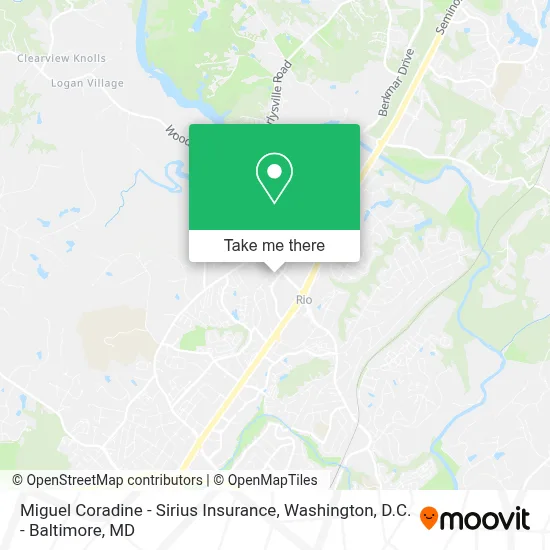 Miguel Coradine - Sirius Insurance map