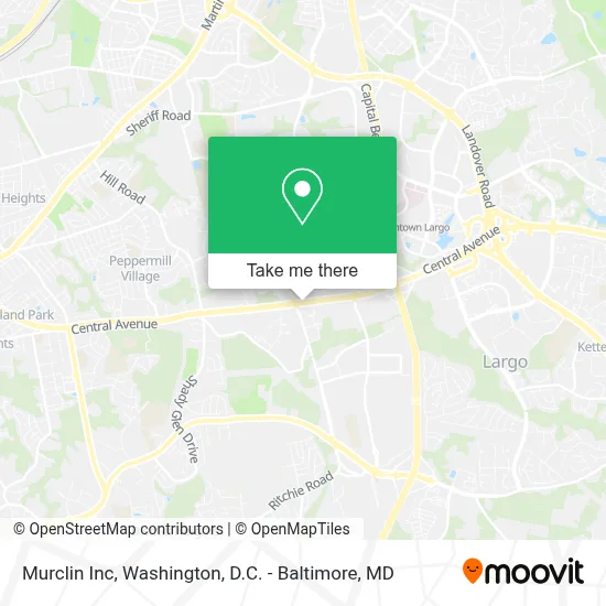 Murclin Inc map