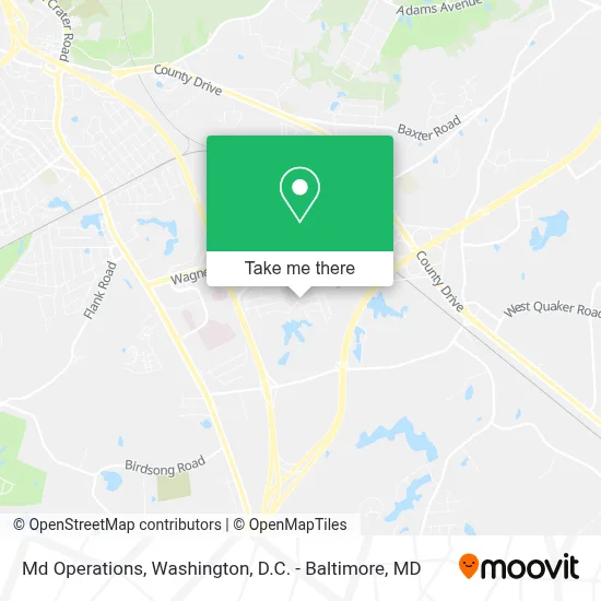 Md Operations map