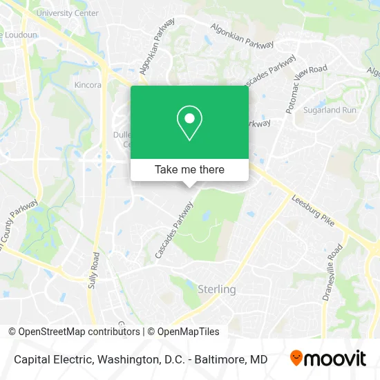 Capital Electric map
