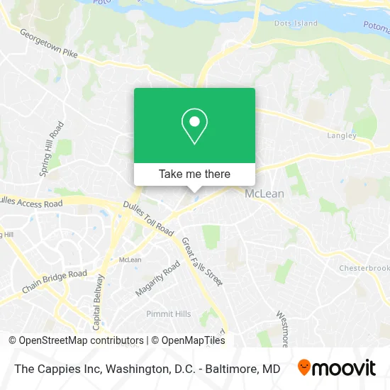 The Cappies Inc map