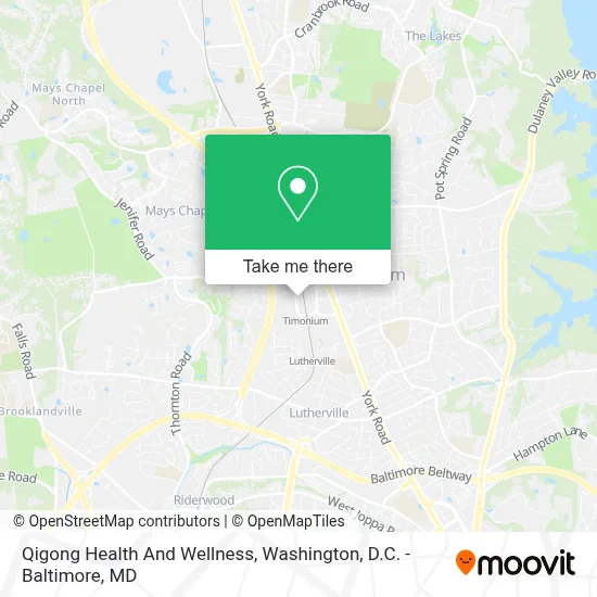Qigong Health And Wellness map