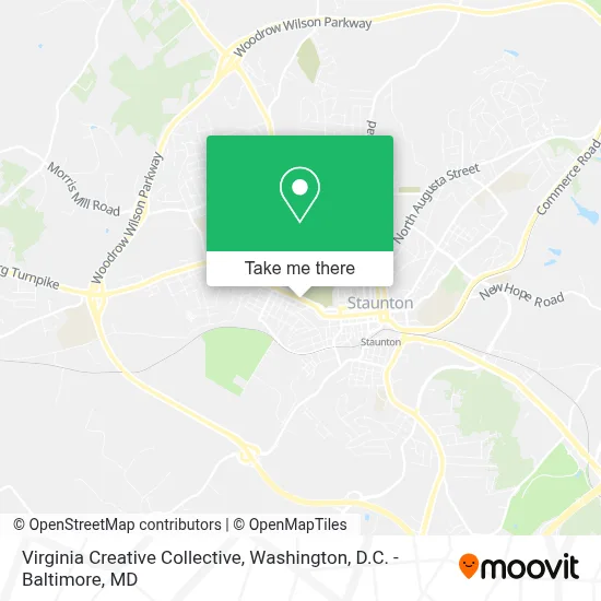 Virginia Creative Collective map