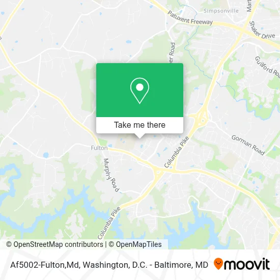 Af5002-Fulton,Md map