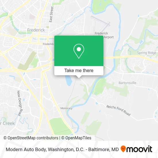 Modern Auto Body map