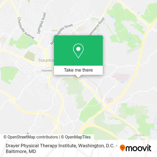 Drayer Physical Therapy Institute map